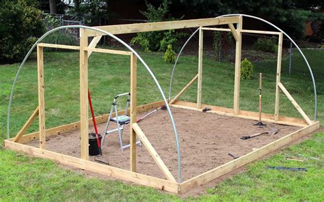 hoop house wall plans